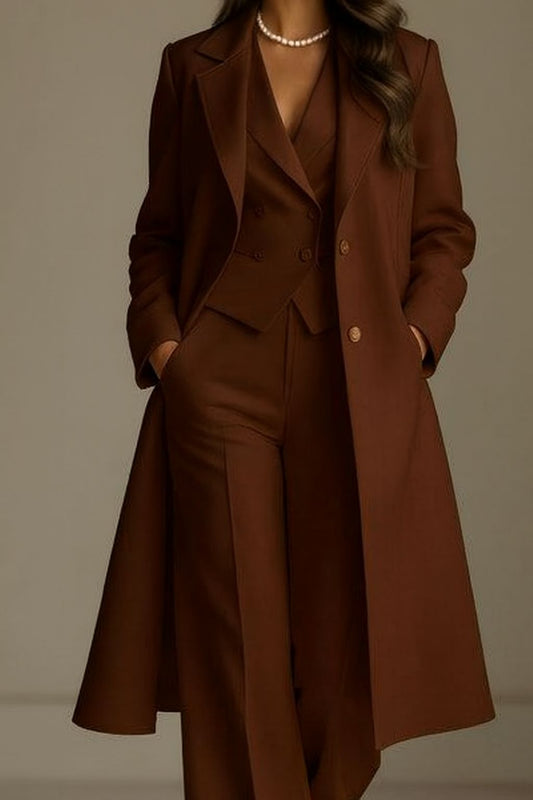 Coordinato Mavi Capotto+ Tailleur completo